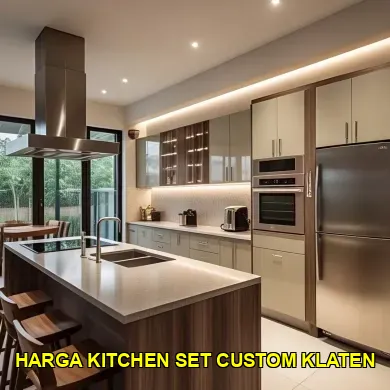 Mengetahui harga kitchen set custom Klaten untuk desain optimal